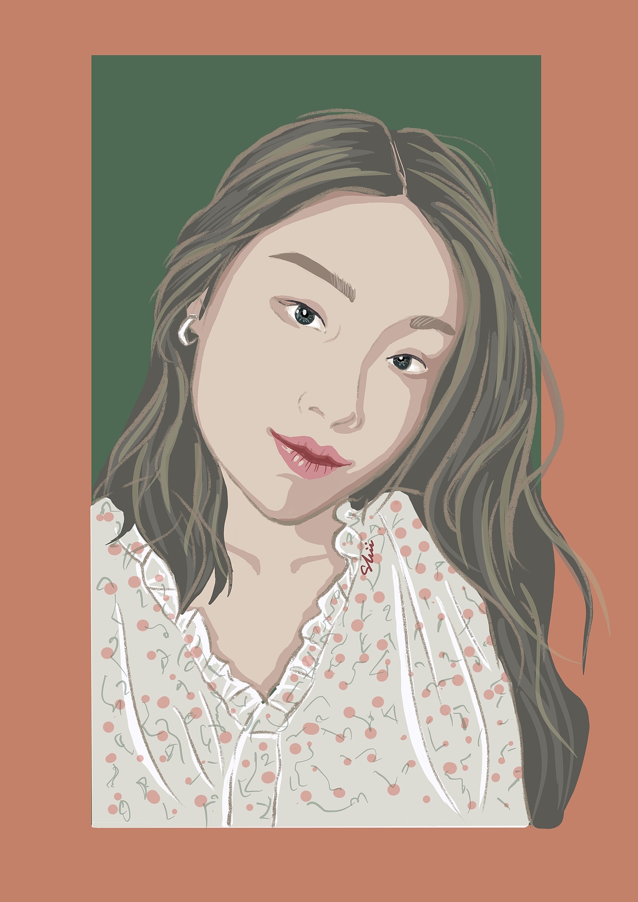 每日一画｜头像约稿（图ZMjE1NjQxMjQ0） - 商业插画 - 站酷设计师小老板Shii原创素材 - 站酷ZCOOL