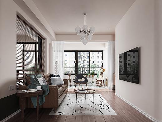 现代简约清新客餐厅