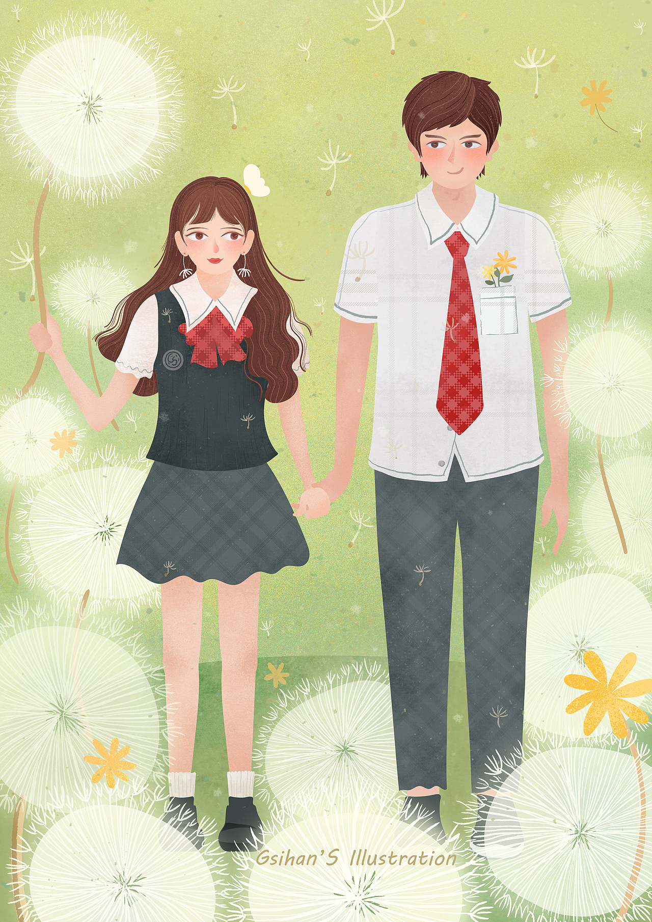 植语系列（蒲公英）（图ZMjg0MDM2MzMy） - 创作习作 - 站酷设计师小愚儿Gsihan原创素材 - 站酷ZCOOL