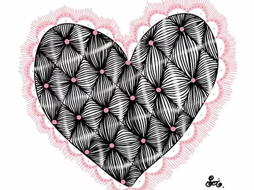 禪繞畫(huà)0311（個(gè)人主頁(yè)-ZNDY0NjY3ODg=） - 圖案 - 站酷設(shè)計(jì)師feixl86原創(chuàng)素材 - 站酷ZCOOL