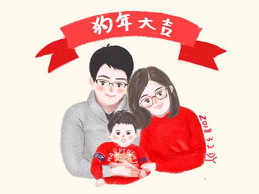 全家福(练习作品)