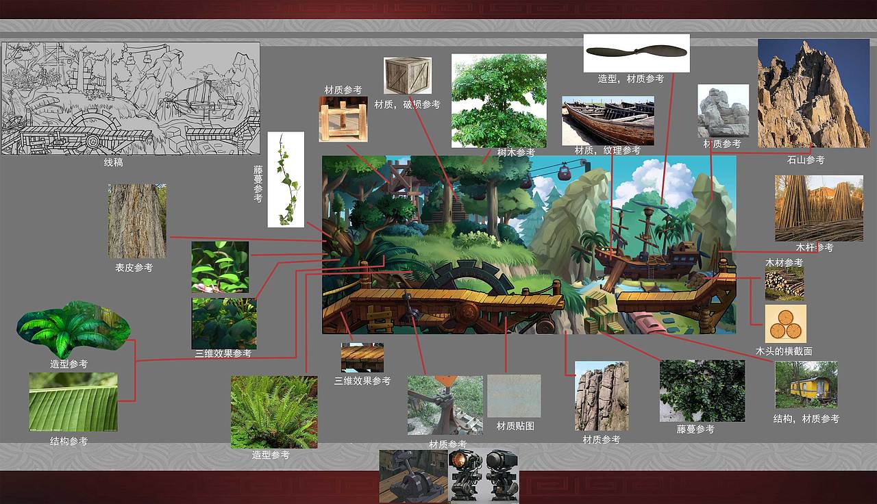 黄文俊原画作品