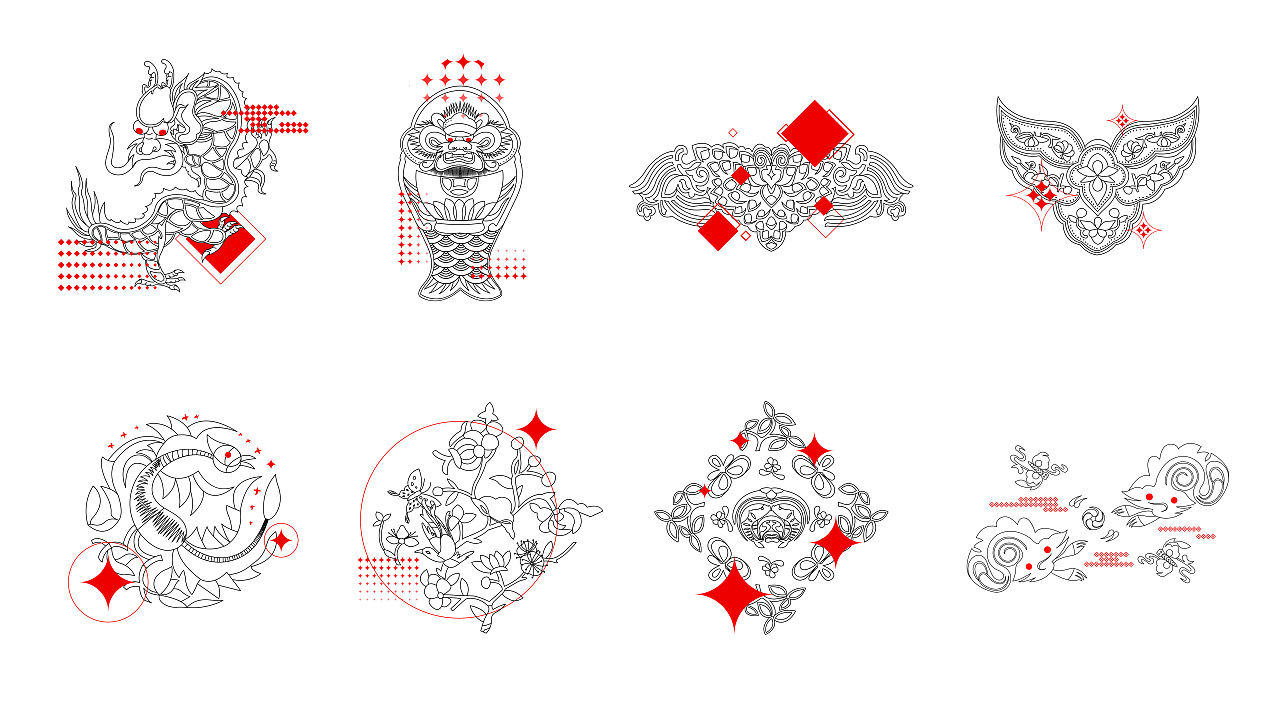 “归菱”瑶族主题图形设计（图ZMjU3NDE5MDA0） - 海报 - 站酷设计师猫不喜原创素材 - 站酷ZCOOL