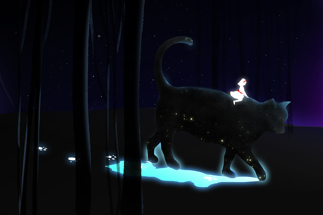 如果猫很大（图ZMTA4MDg3Mzg4） - 创作习作 - 站酷设计师肥肥的不日常原创素材 - 站酷ZCOOL