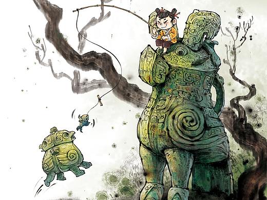 可爱的鸮尊