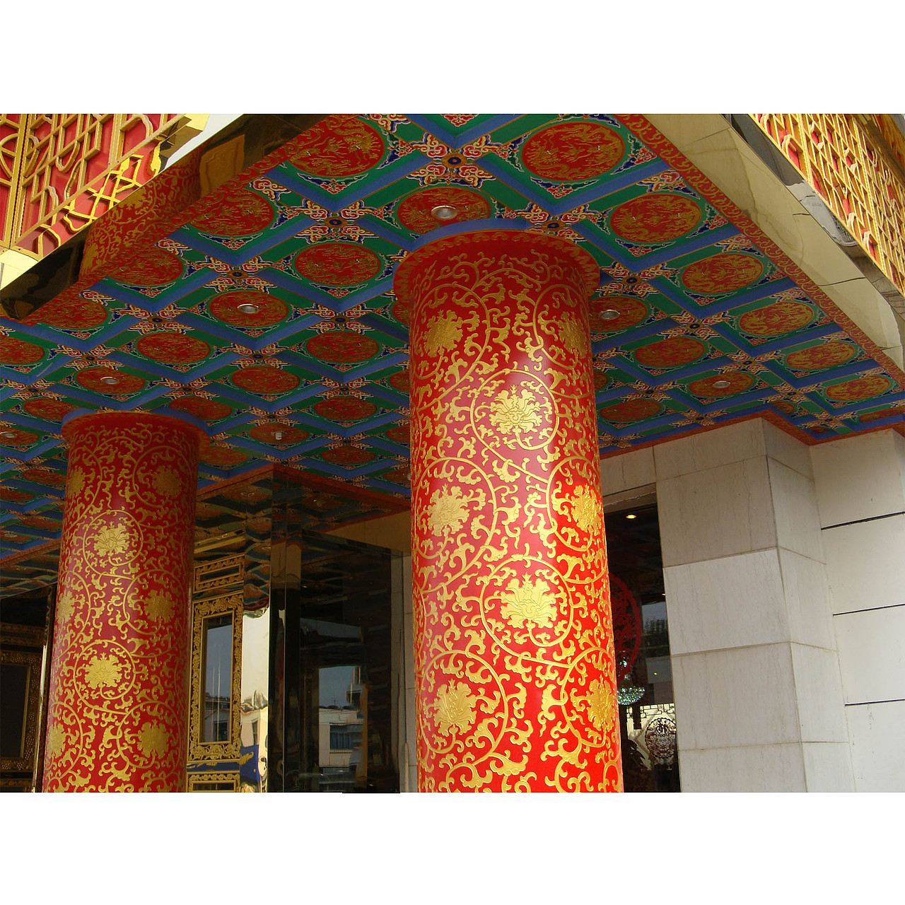 古建筑彩绘寺庙油漆彩画