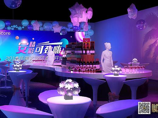 酒会设计效果图...活动设计效果图.舞美设计壹零壹舞美