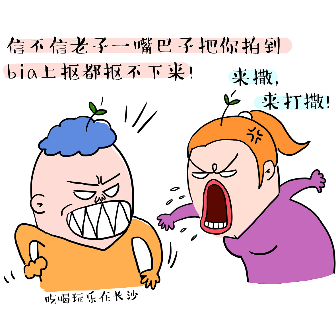 长沙人是怎么样撕逼的