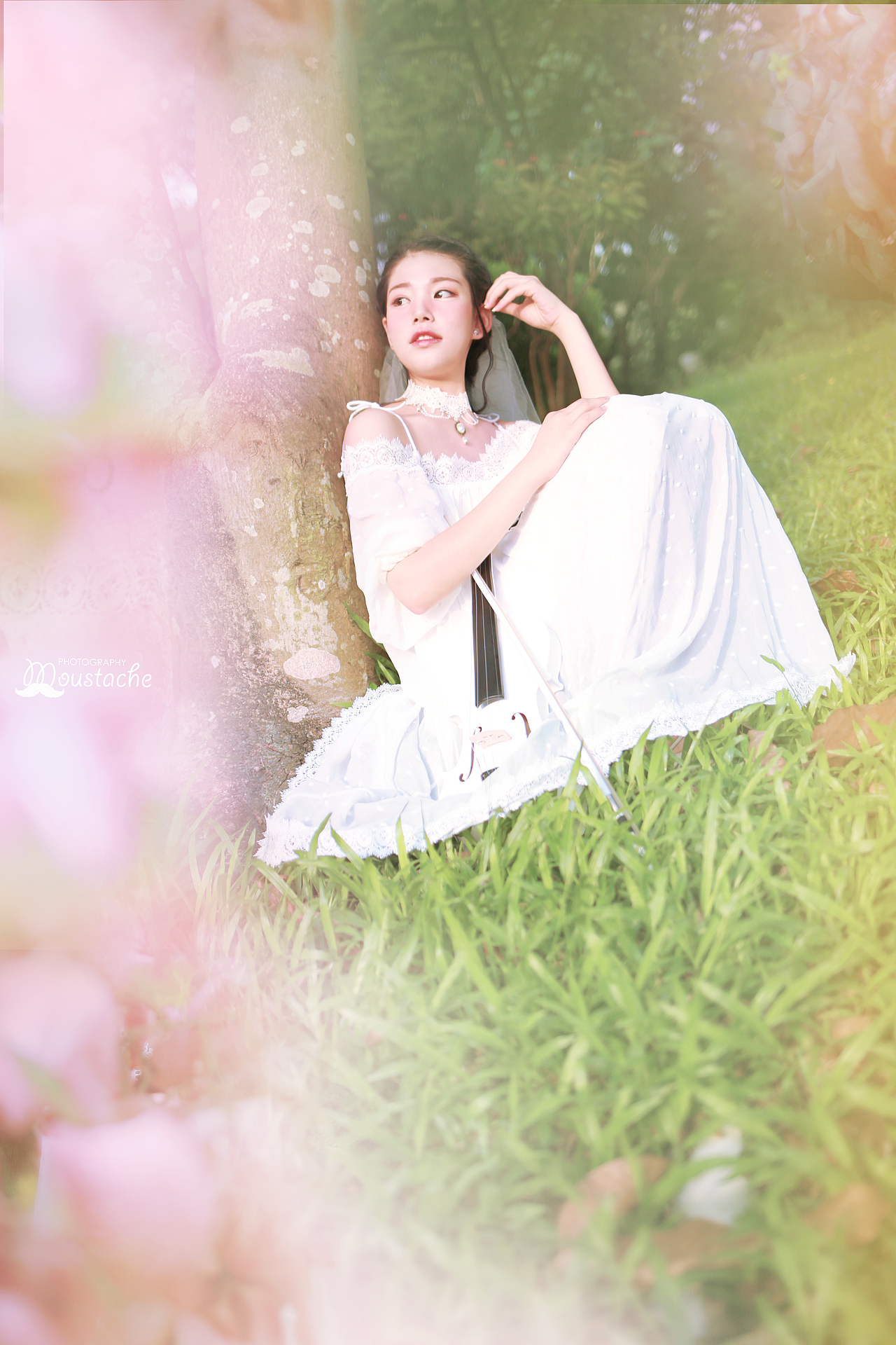 白色小提琴（图ZMjIyMzk4MjQ0） - 人像摄影 - 站酷设计师胡纸先森原创素材 - 站酷ZCOOL