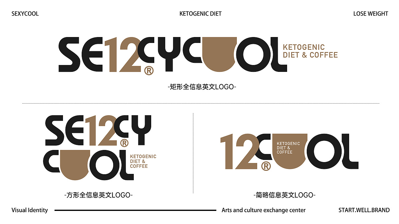sexycool十二咖·生酮咖啡代餐品牌策划设计