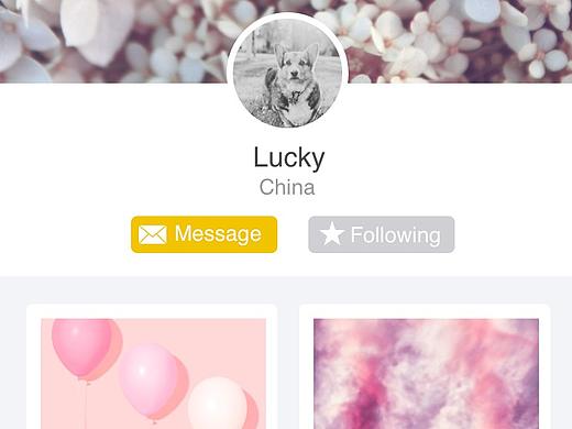 principle下拉放大回弹动效展示