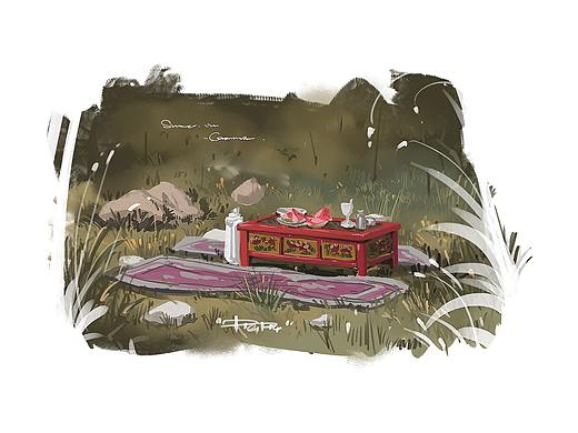 陌生的黄昏