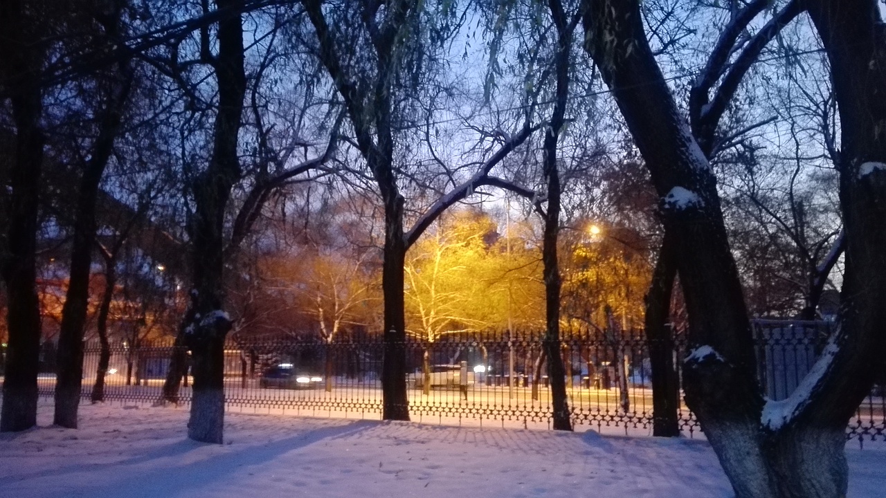 只觉灯光很温馨