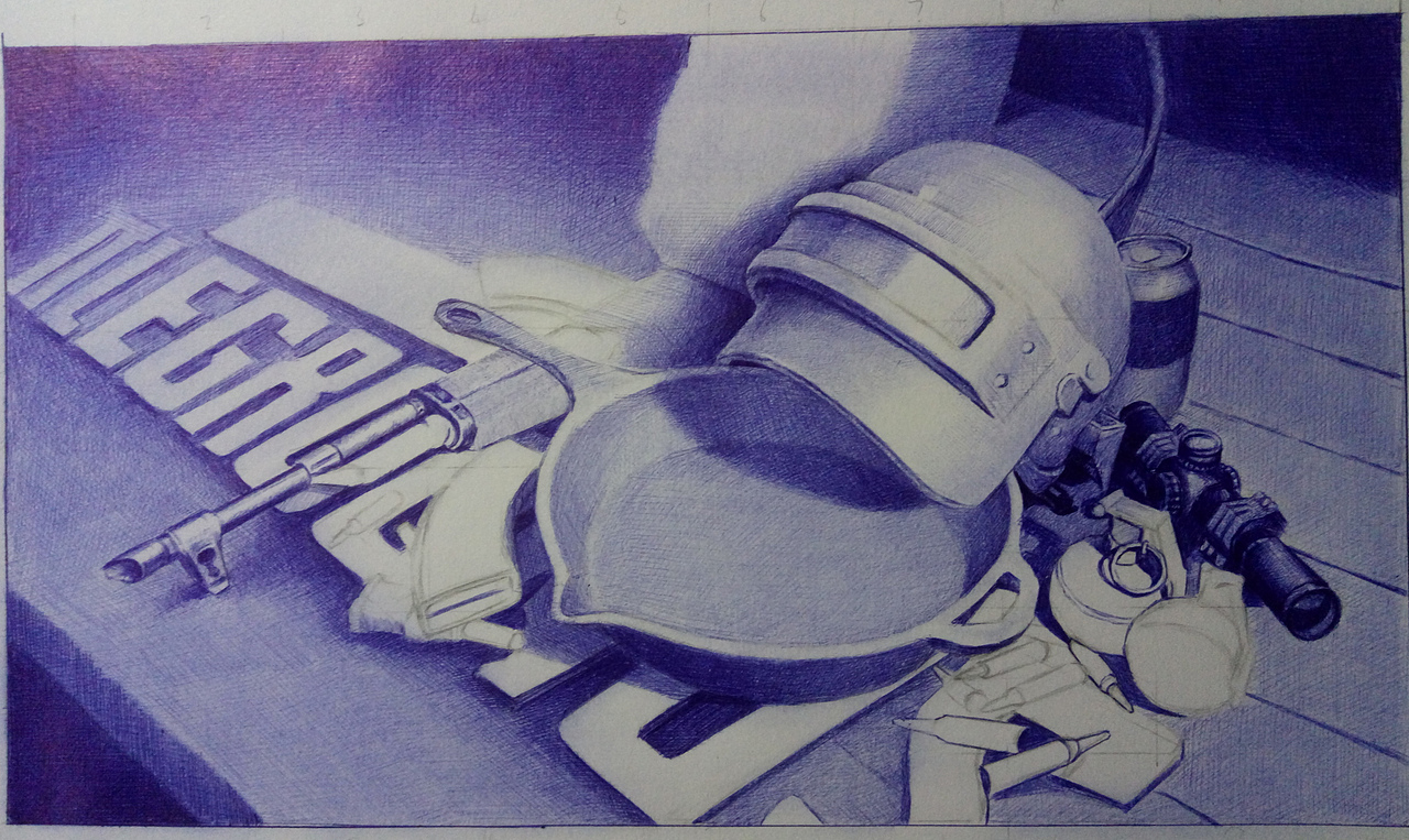 圆珠笔手绘（图ZMTE2MDkyMTky） - 绘画 - 站酷设计师GQ手绘原创素材 - 站酷ZCOOL