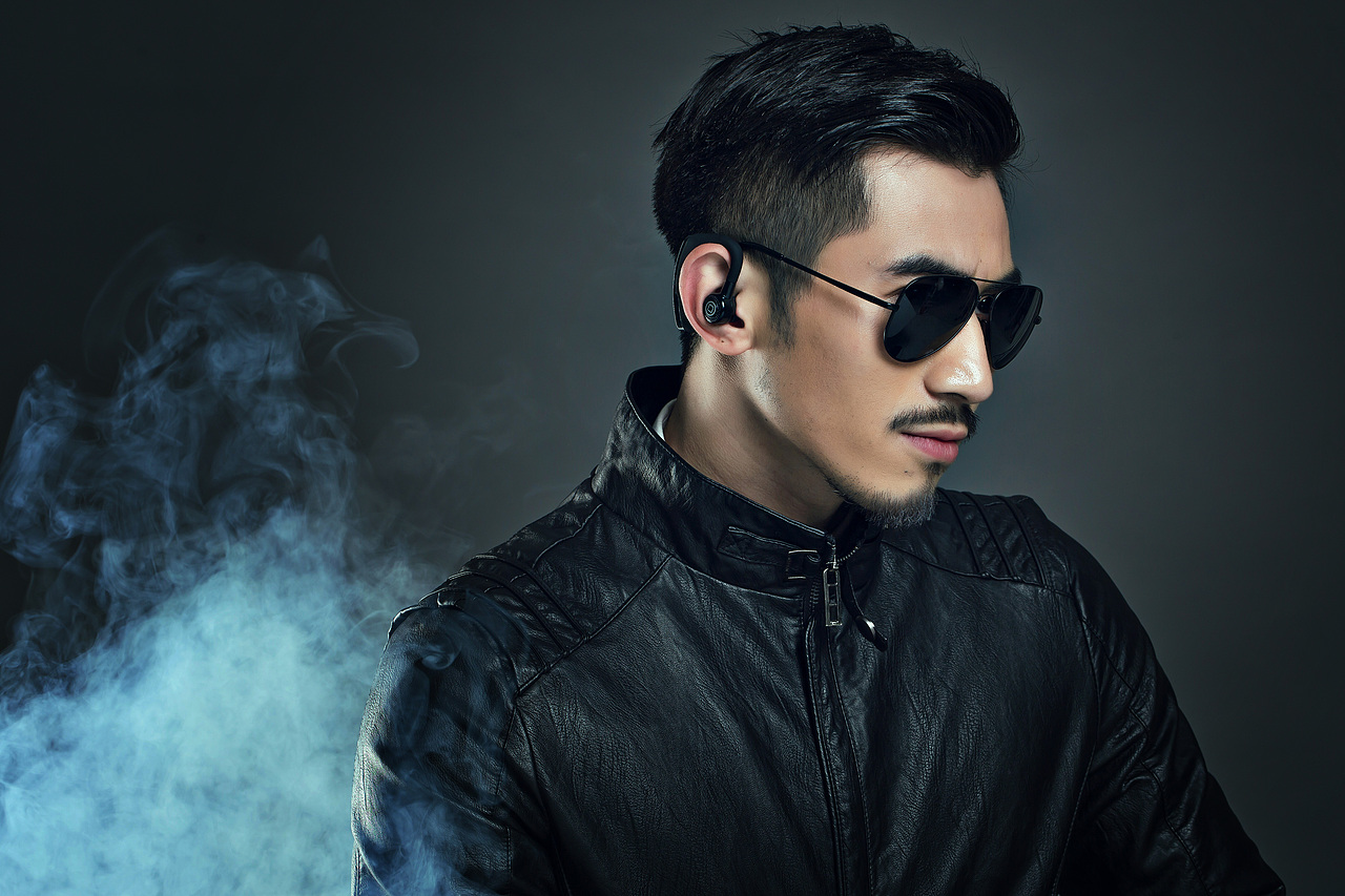 一款数码产品酷酷的拍摄效果