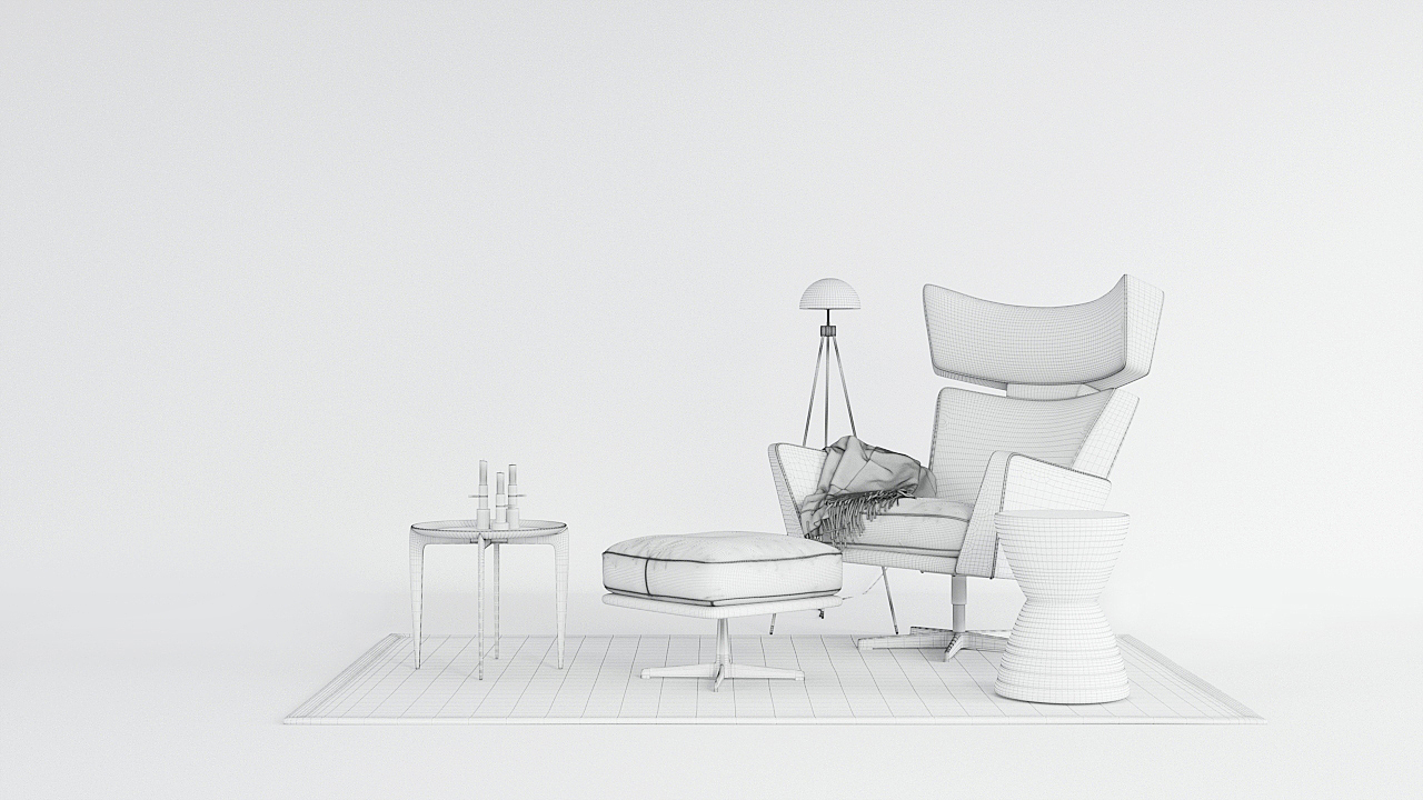 3Ds Max 家具渲染效果图（图ZMTYxNzg3NDI4） - 其他三维 - 站酷设计师锦炎原创素材 - 站酷ZCOOL