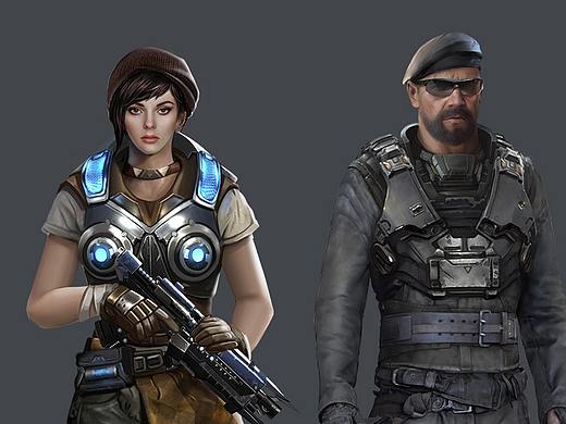 war of mecha（个人主页-ZNDYxMDU2NDQ=） - 游戏原画 - 站酷设计师CloudPixel原创素材 - 站酷ZCOOL