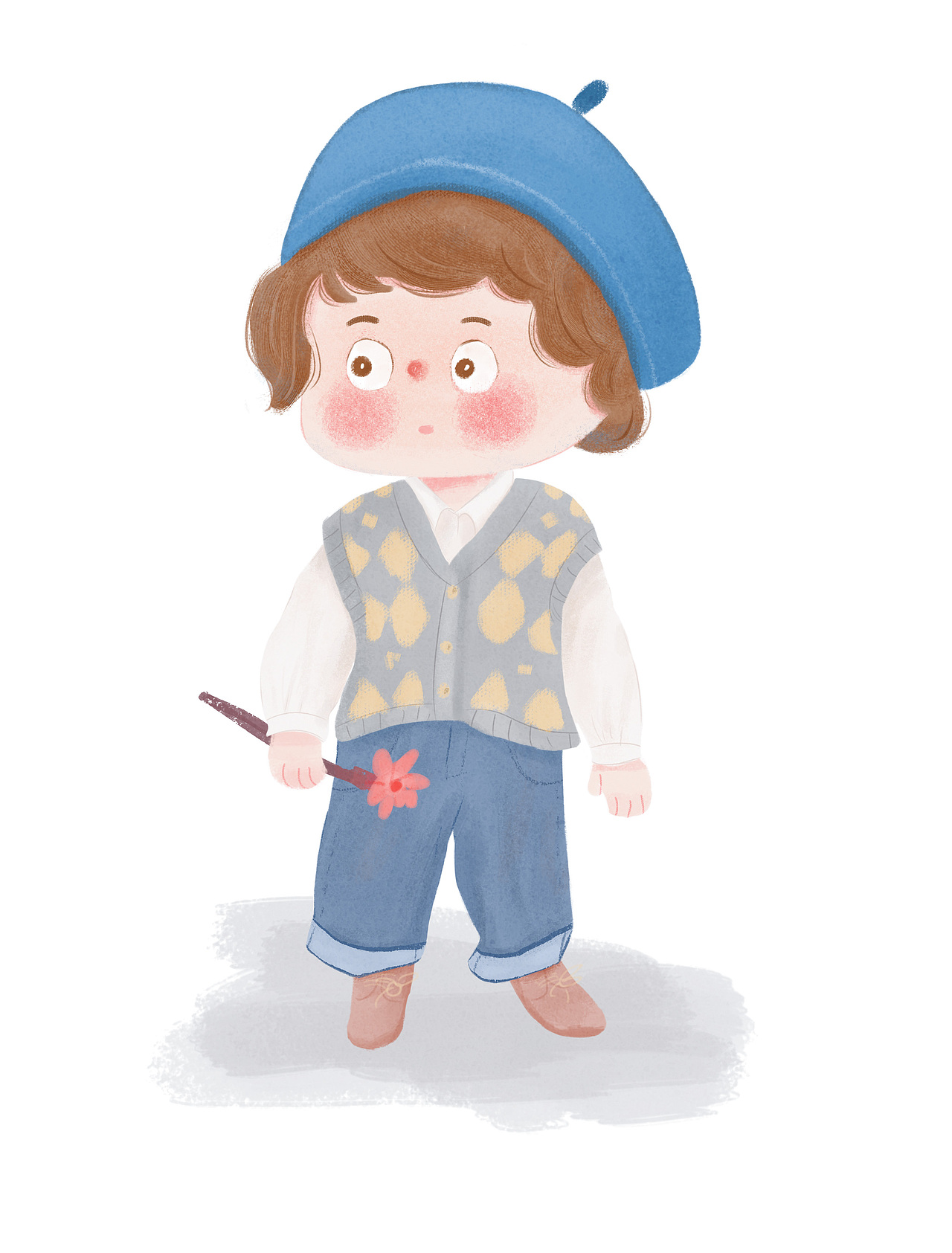 100个治愈小人-第三个九宫格