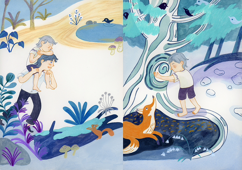 这是一种什么样的感受（成长情绪类儿童绘本）（图ZMzQ5MTE0MzQ4） - 绘本 - 站酷设计师墨泣行原创素材 - 站酷ZCOOL