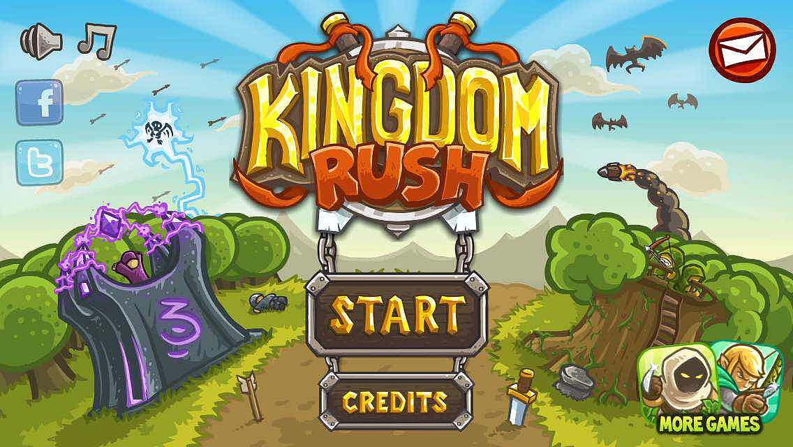 - IOS某游戏首界面原图 -
上面是以这个为原型再次创作的