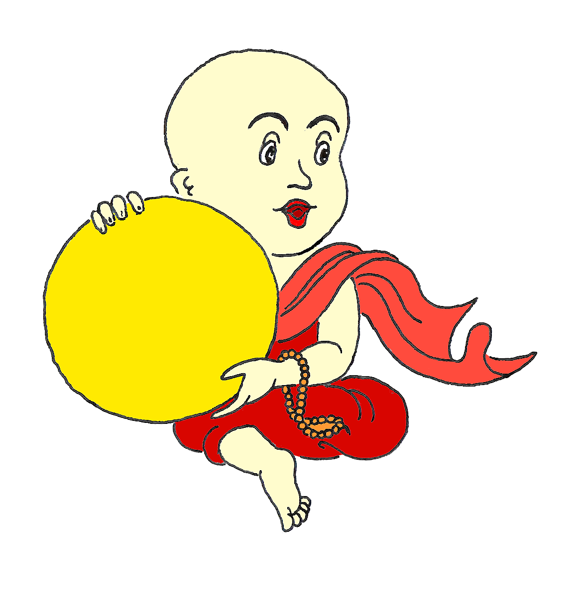 小藏族和尚（图ZMjM1MzA5NzY4） - 其他平面 - 站酷设计师jindaer3原创素材 - 站酷ZCOOL