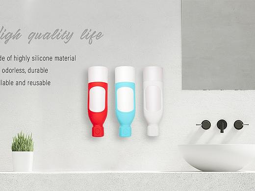 沐浴液分装器拍摄修图