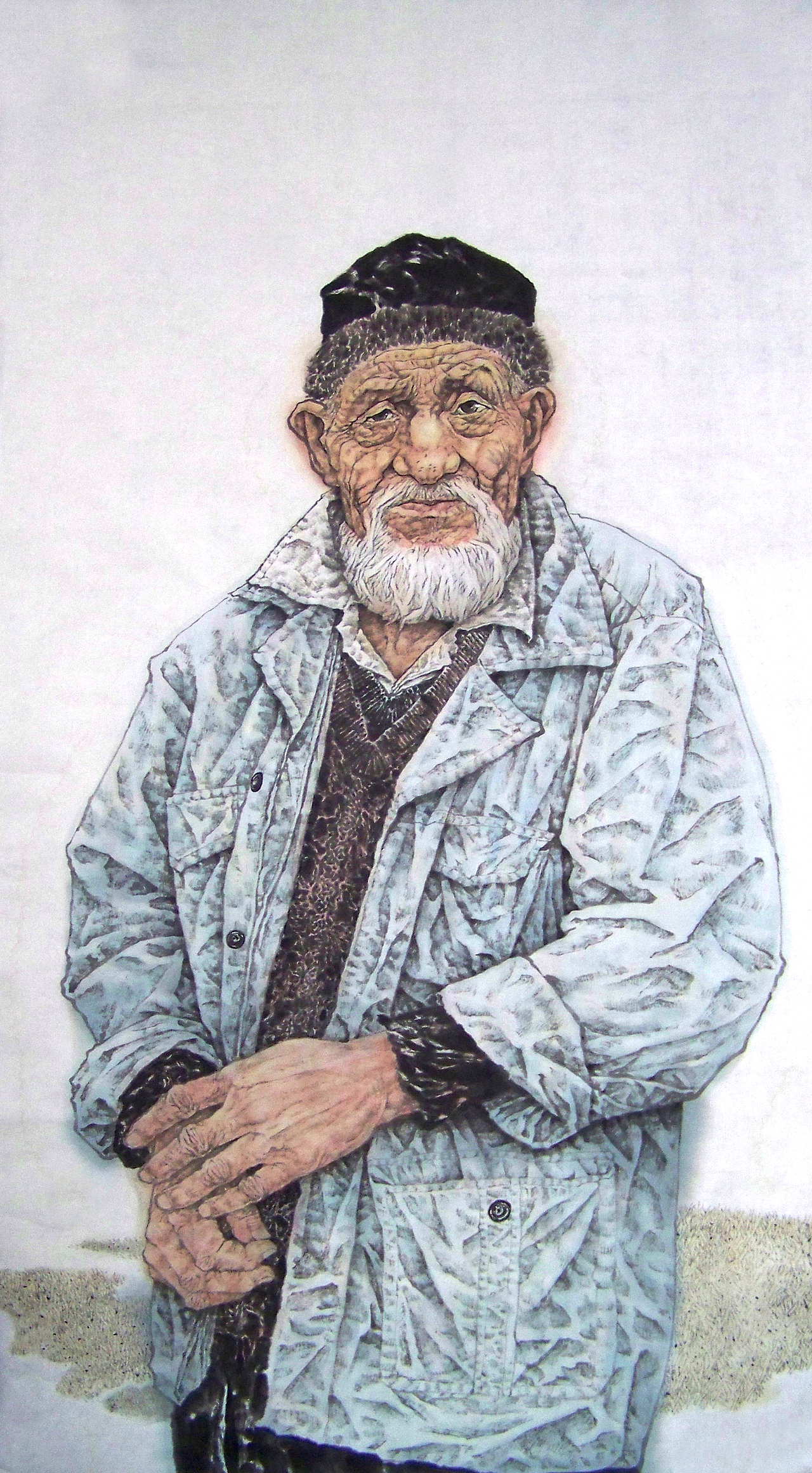 读研时期的国画探索