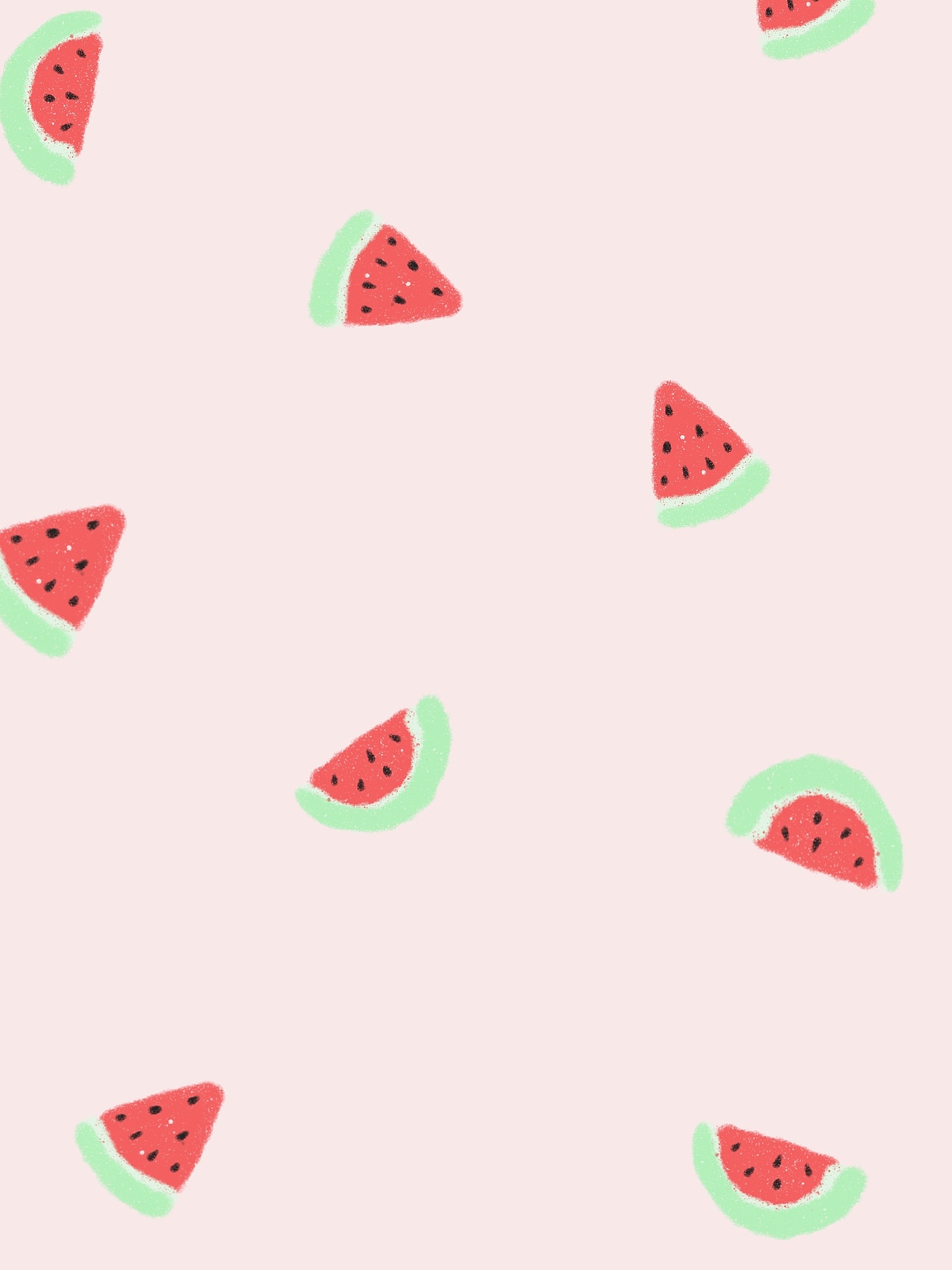 手绘可爱水果背景|插画|创作习作|cc张肥仔_原创作品-站酷(zcool)