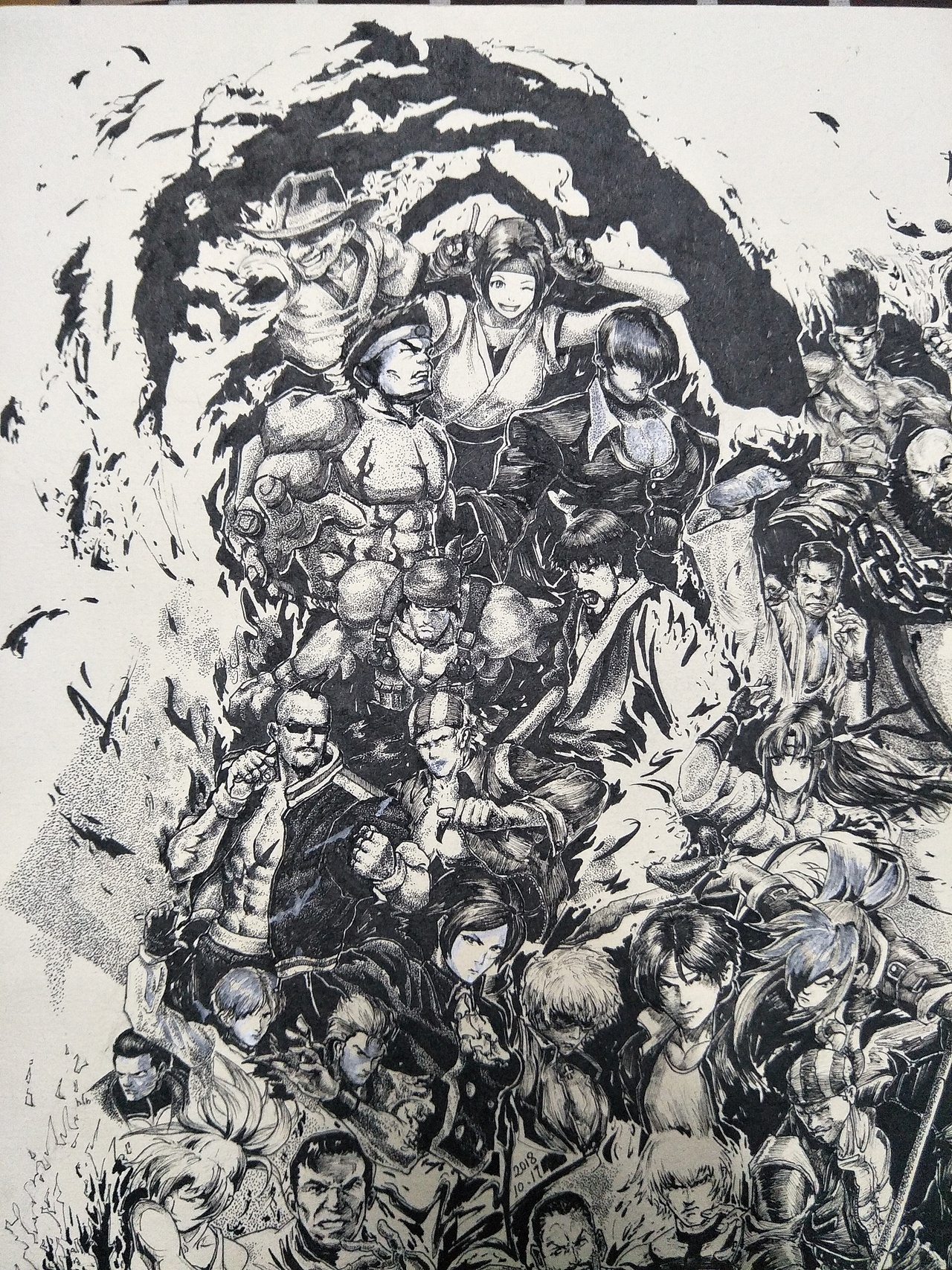 绘画者ZY 手绘党的日常