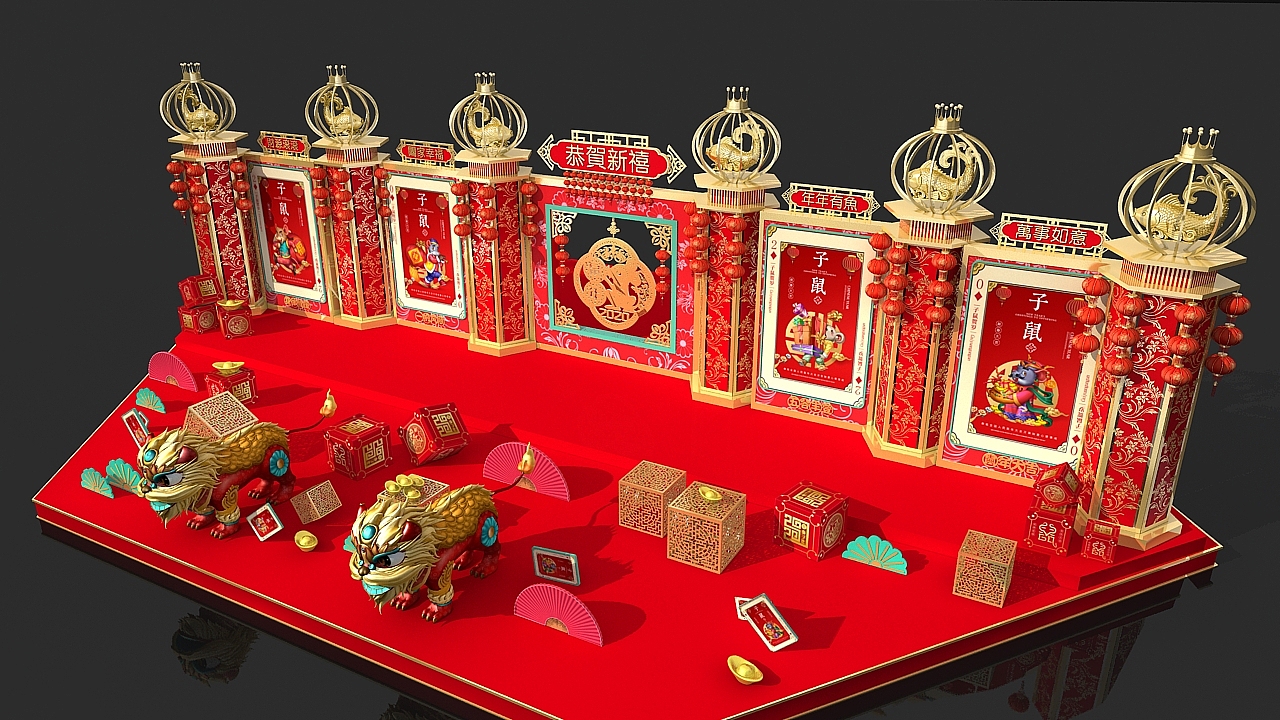 美陈（图ZMTkyNDM0OTA0） - 展陈设计 - 站酷设计师漳州之歌原创素材 - 站酷ZCOOL