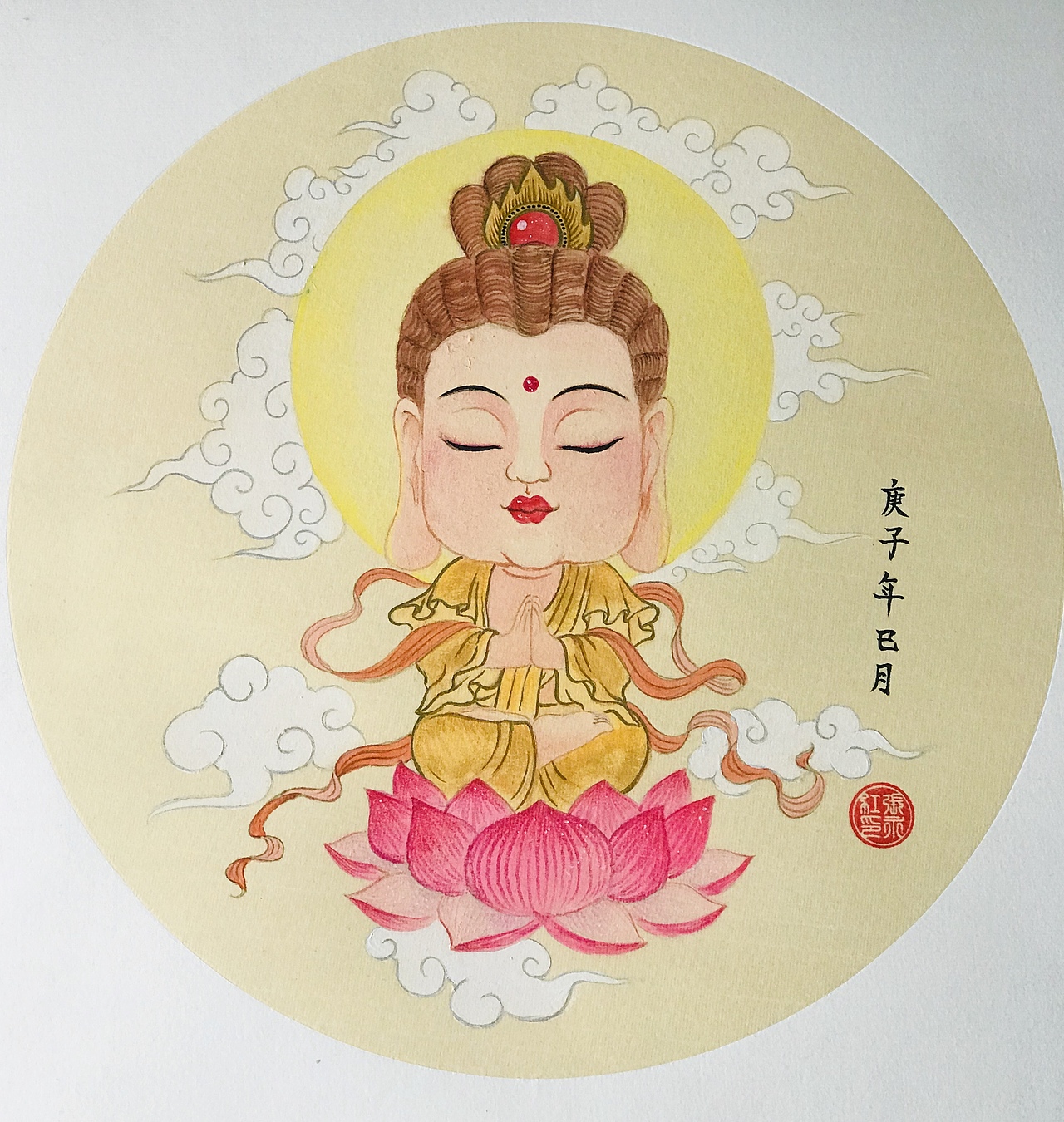 西游记人物谱q版佛祖