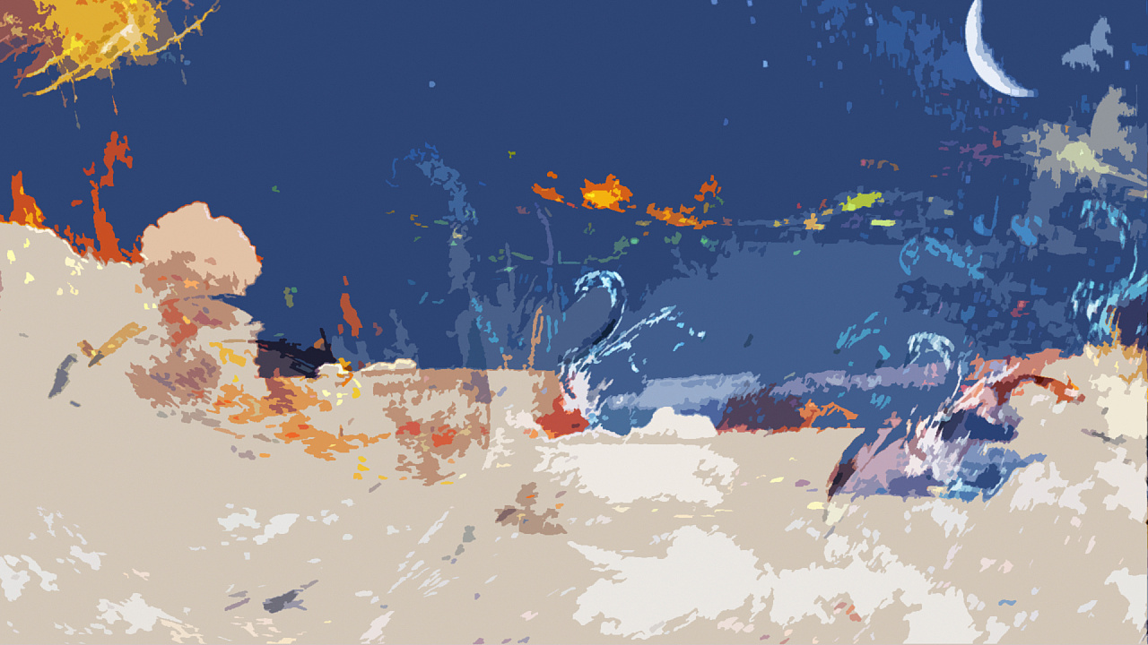 火与水_合成壁纸