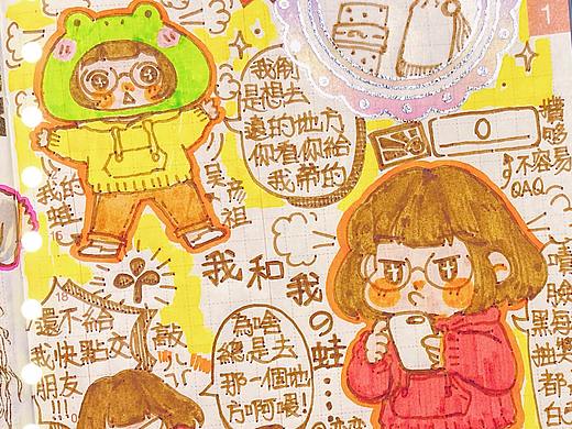【手帐】弯弯酱的手帐时间（2018.01月合集）