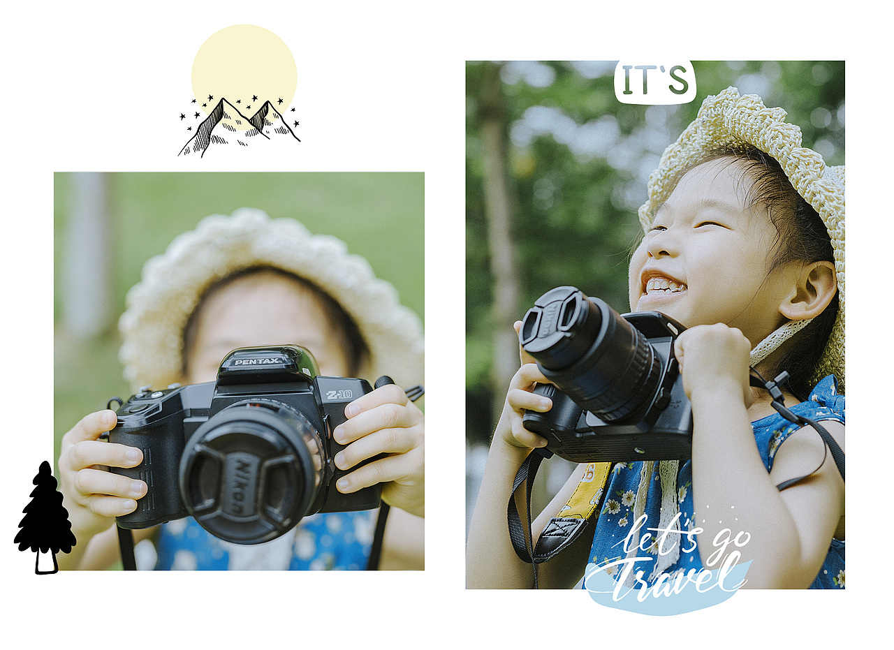 小朋友假日里去郊游~