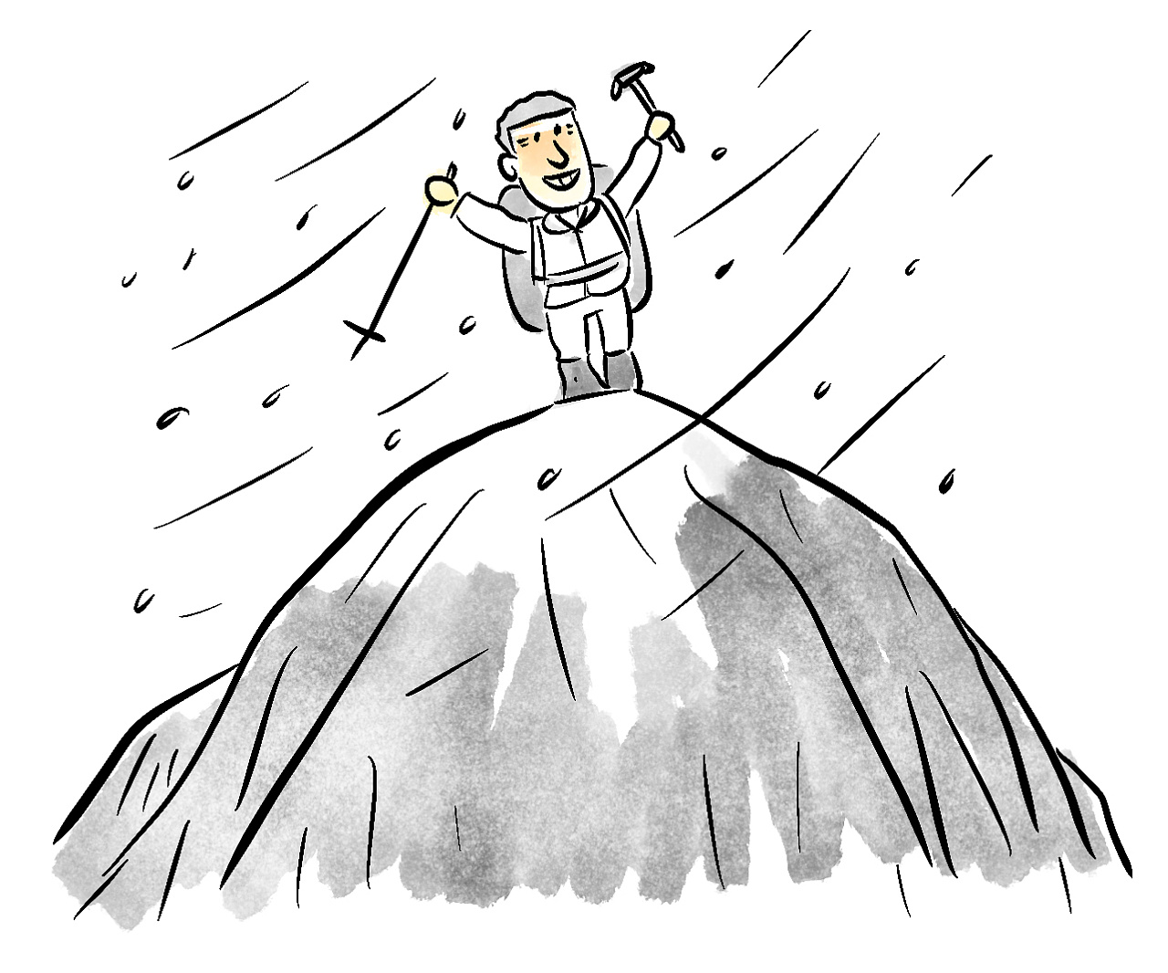 *热搜 / 王石登顶记