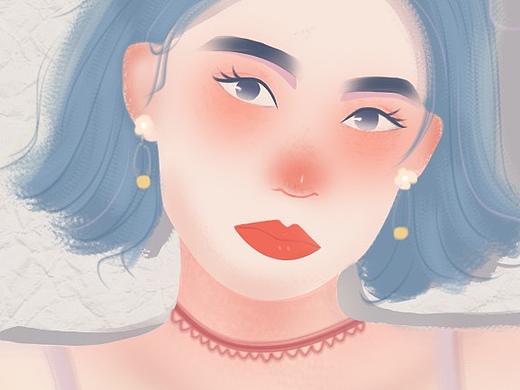 少女系列（個(gè)人主頁-ZNTIwNjI2MjQ=） - 商業(yè)插畫 - 站酷設(shè)計(jì)師糖果有點(diǎn)甜原創(chuàng)素材 - 站酷ZCOOL