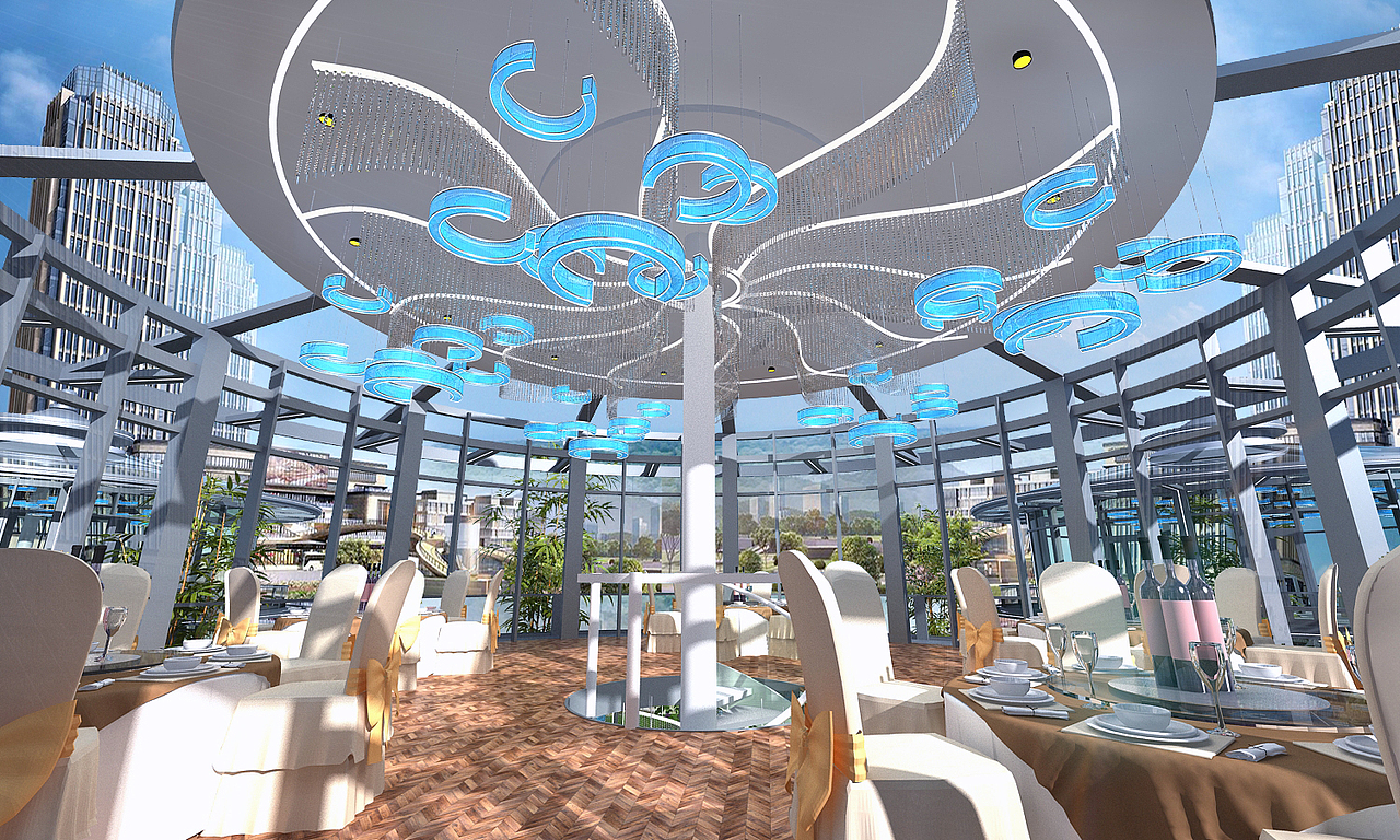 外景餐厅搭配阳光房