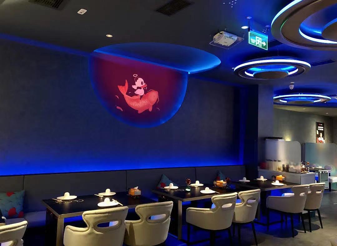 浪漫蓝光氛围~实景图