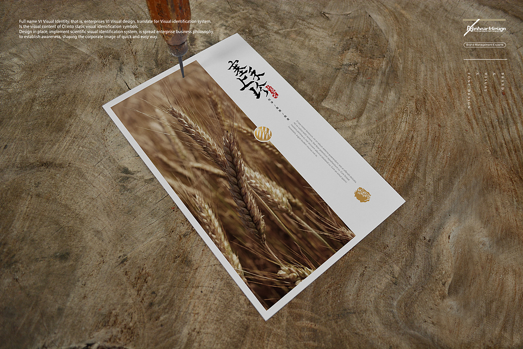 塞上禾珍高原燕麦品牌VIS识别系统设计-因心设计
