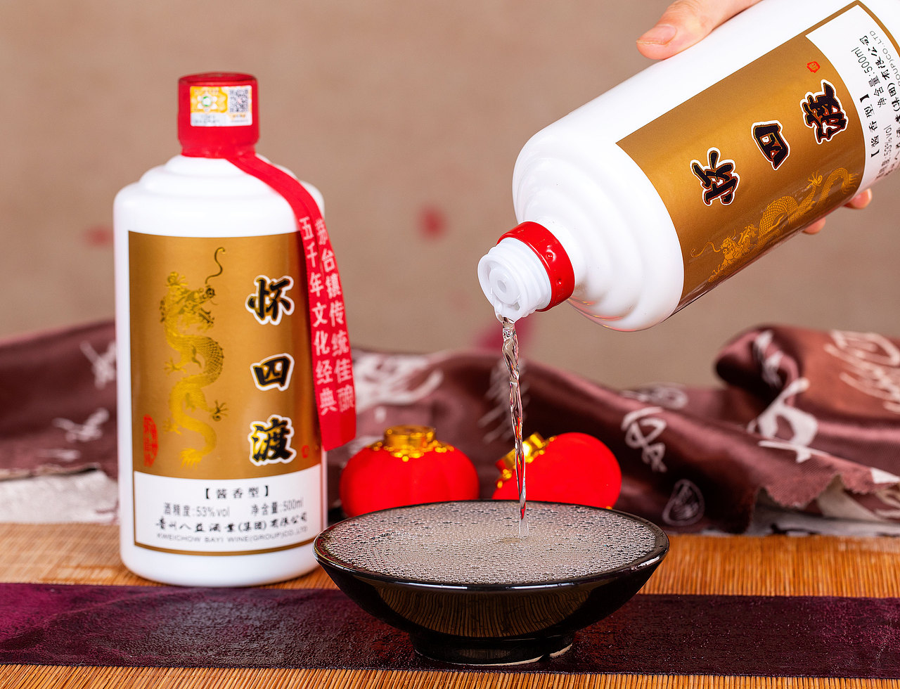 白酒产品景物拍摄