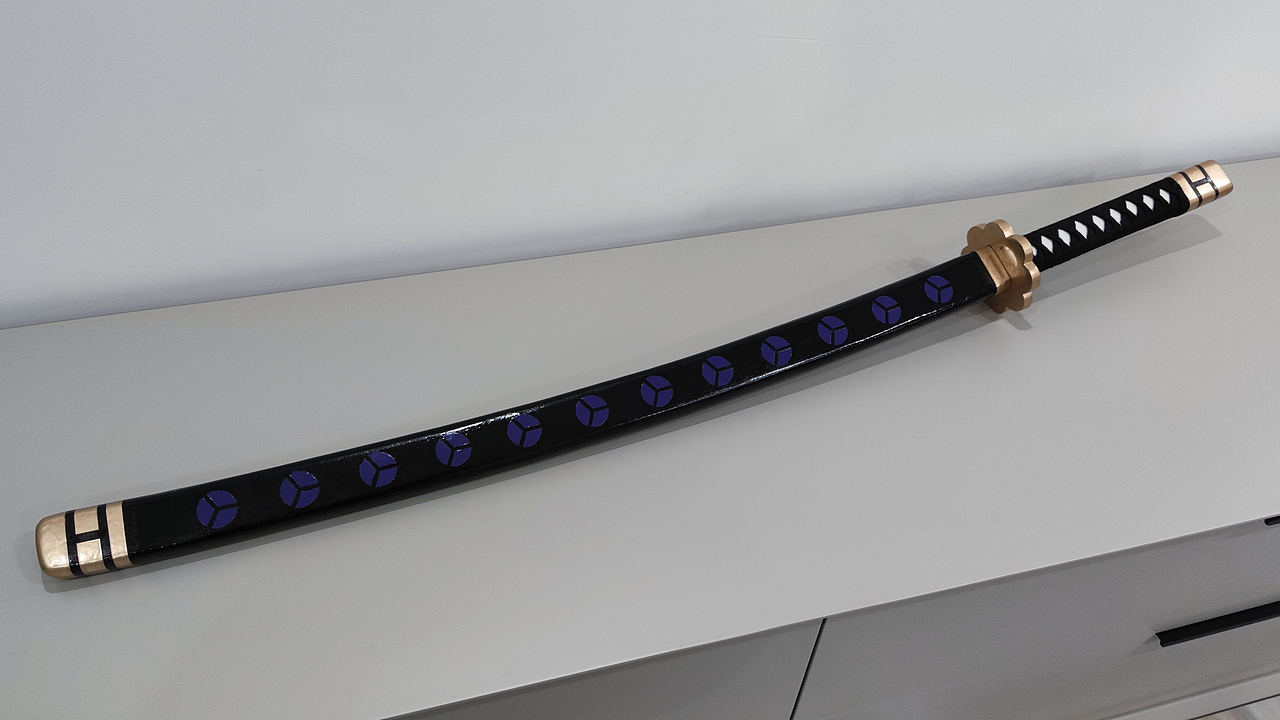 【一手造物】海贼王—罗罗诺亚·索隆の黑刀秋水