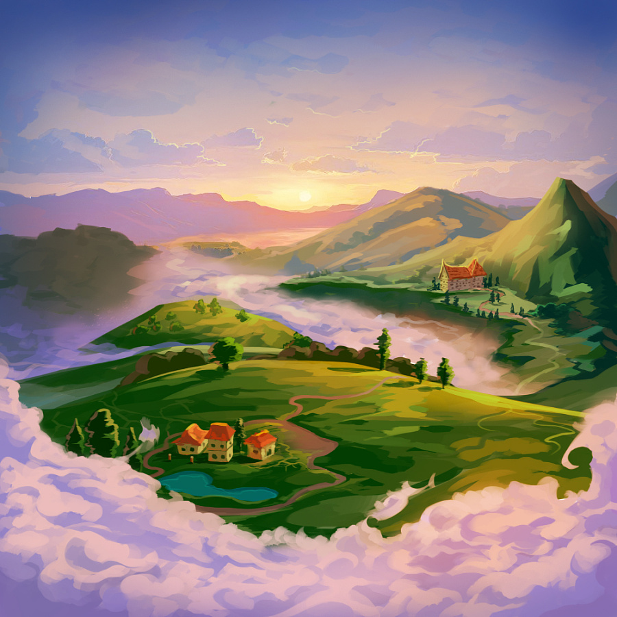 黄昏|游戏原画|插画|力力桑 - 原创设计作品 - 站酷 (zcool)