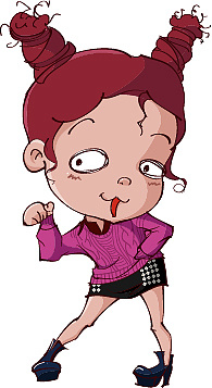 得瑟的q版小人|插画|新锐潮流插画|巧鱼一线 - 原创作品 - 站酷