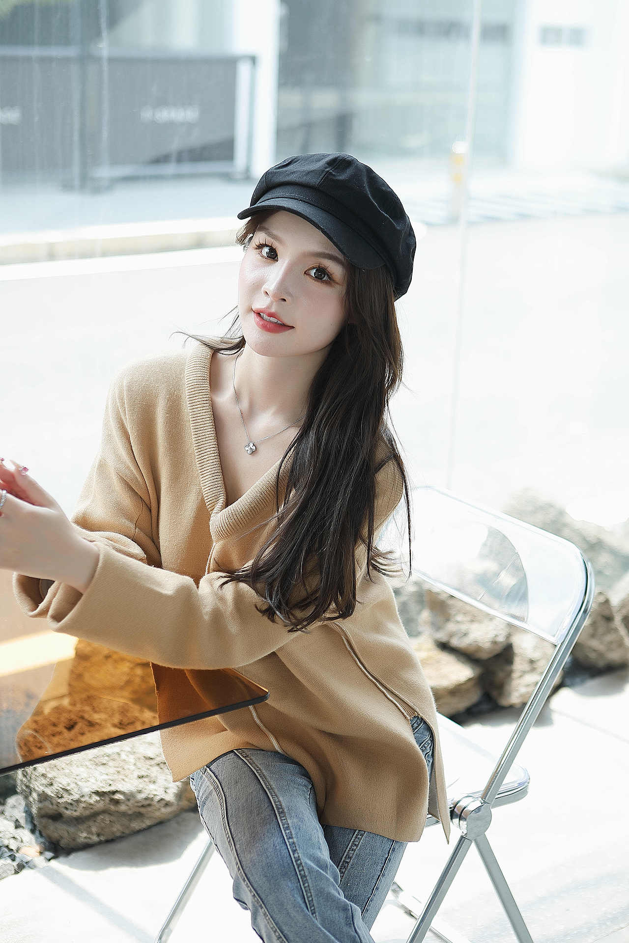 广州金也摄影-模特包包鞋子围巾帽子手套服装摄影拍摄（图ZMzExNzUxMzA4） - 人像摄影 - 站酷设计师摄影师SamKing原创素材 - 站酷ZCOOL