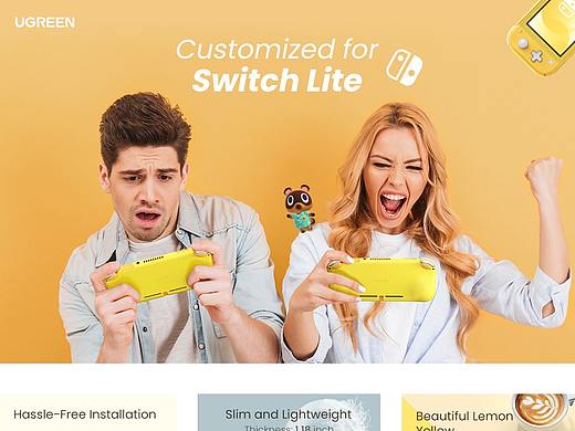Switch lite 保护壳