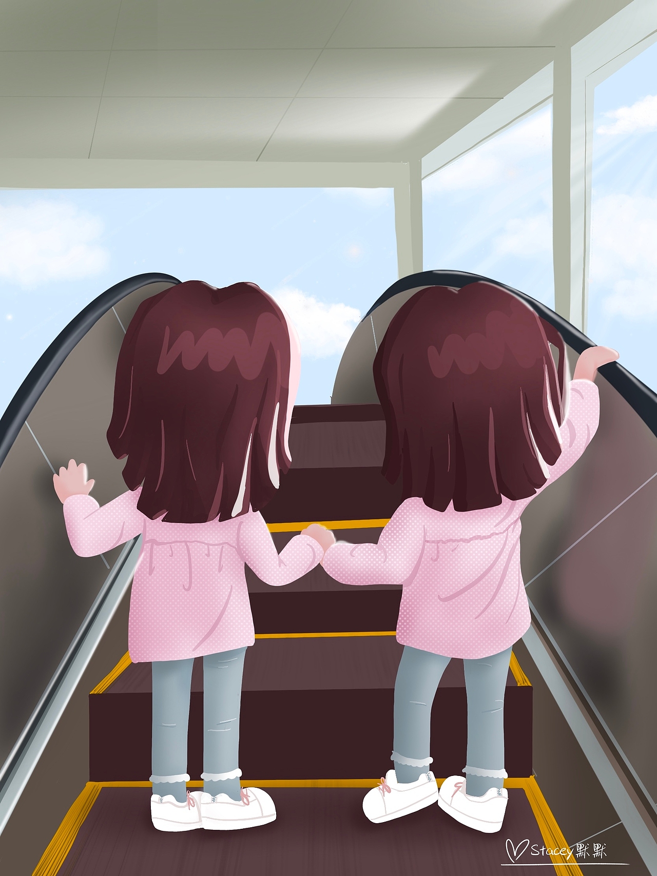 分享收藏标签人物背影女孩双胞胎风景电梯鲸鱼梦境星空蓝天作品信息