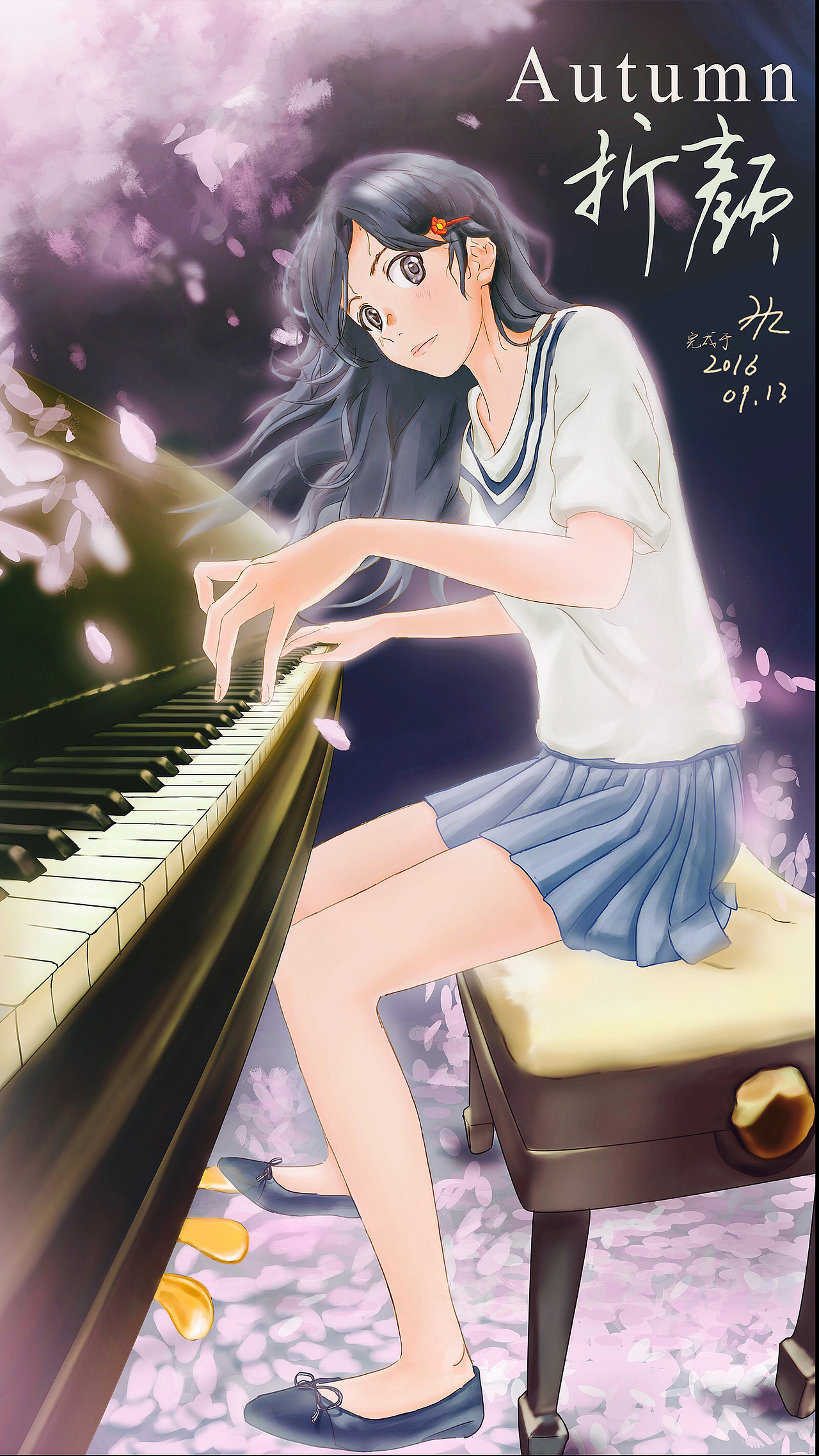 四月是你的谎言（图ZOTQzNDAyODA=） - 创作习作 - 站酷设计师M3SS1原创素材 - 站酷ZCOOL
