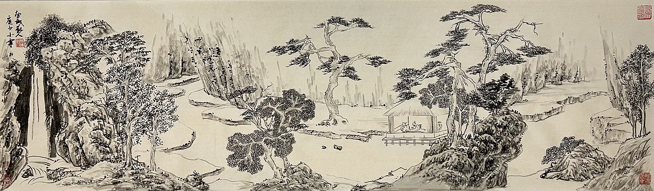 祝允明(祝枝山)山水画