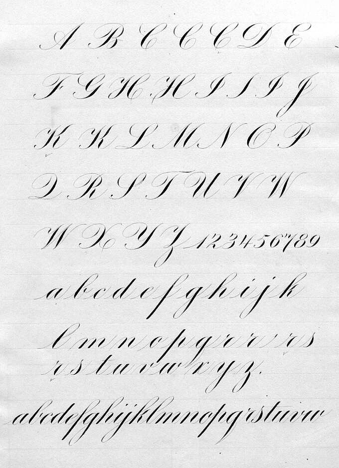 26个字母的大小写法,混合在一起写为什么就是丑呢