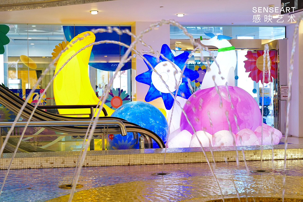 月之星灵奇旅 IP气膜装置展（图ZMjgyMTg0OTYw） - 场景 - 站酷设计师ARTLINGO灵感艺塑原创素材 - 站酷ZCOOL